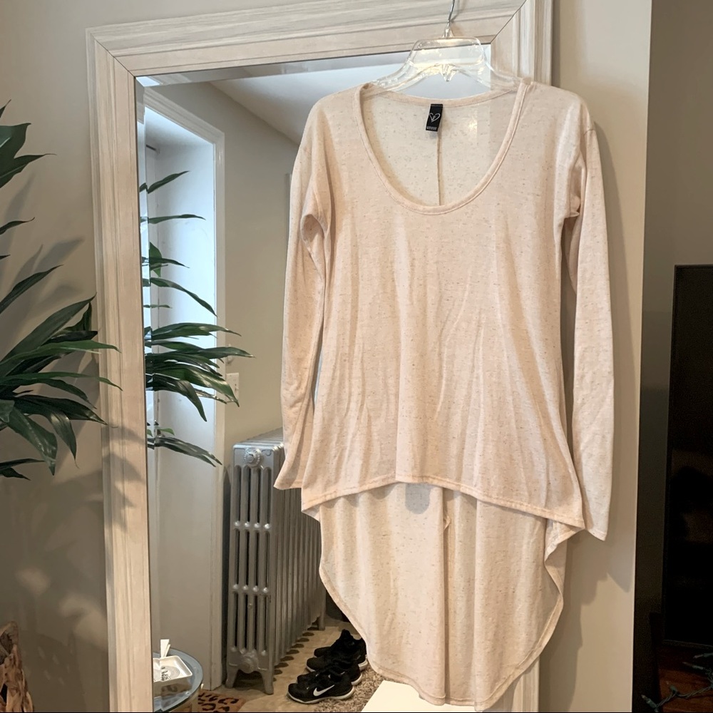 Long Sleeve High Low TShirt